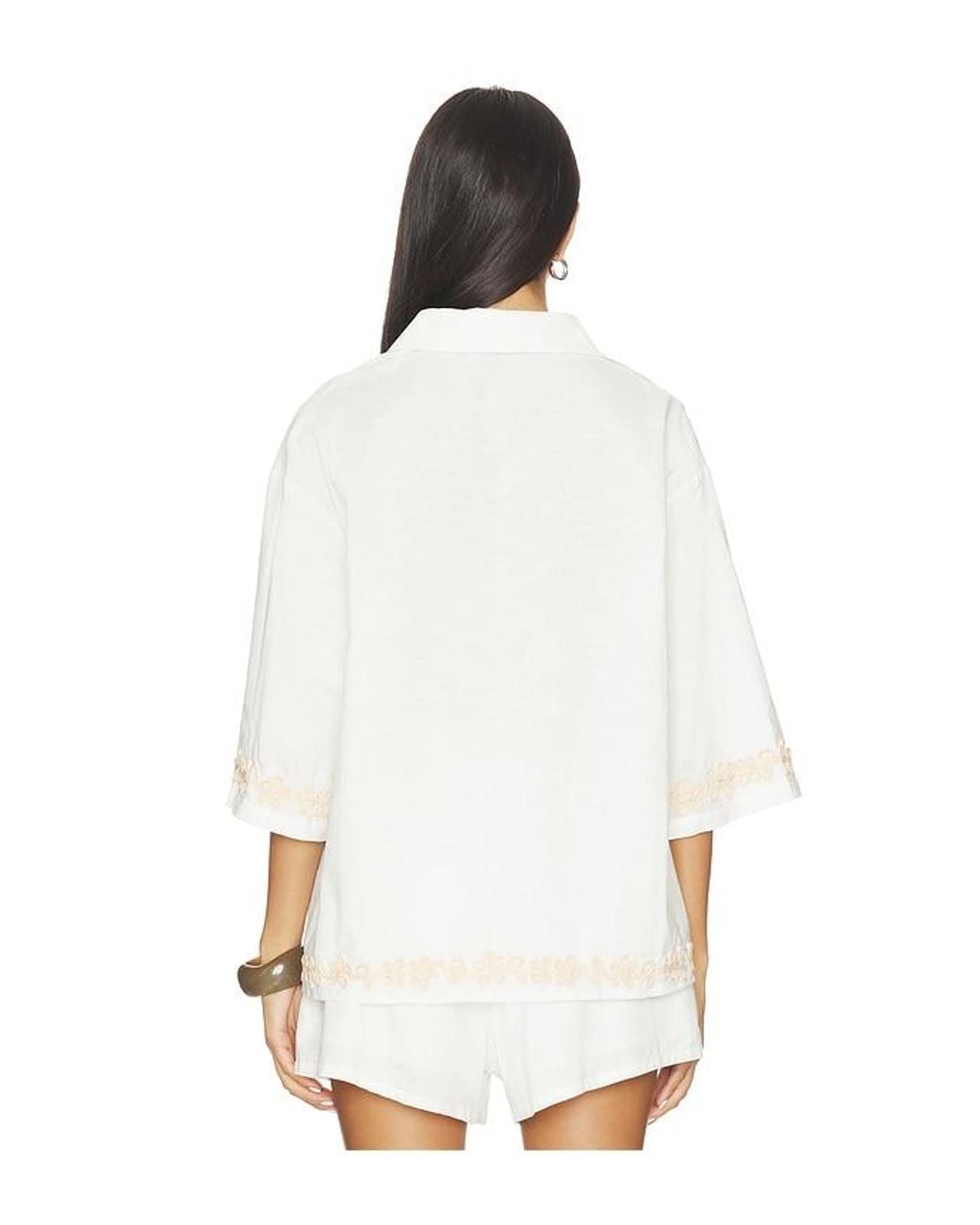 SNDY'S White Ines 2.0 Shirt