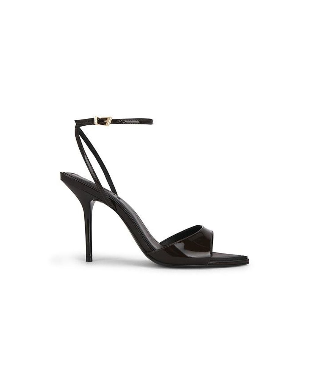 SCHUTZ SHOES Black Elodie Buckle Sandal