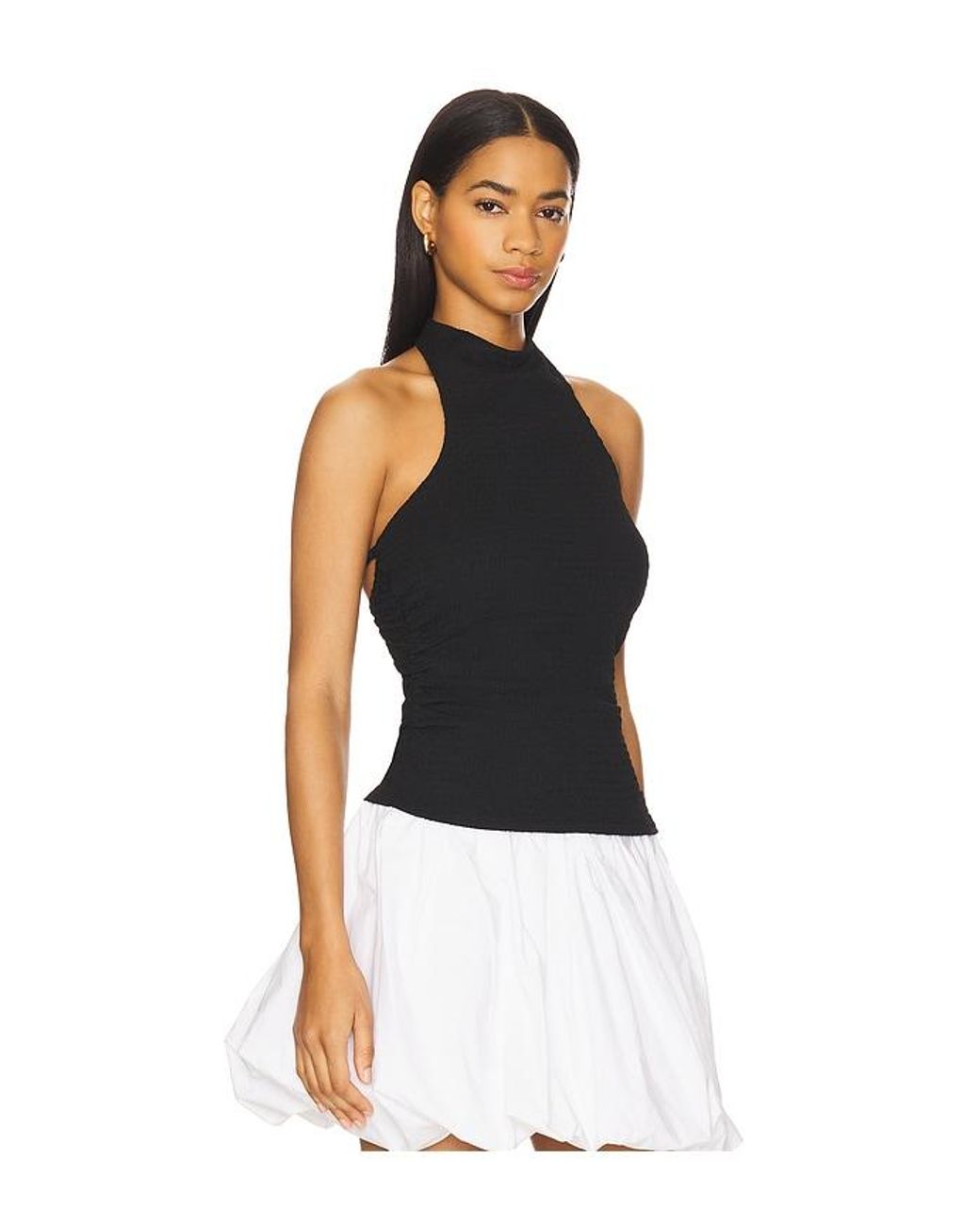 Astr Black Gwyneth Top