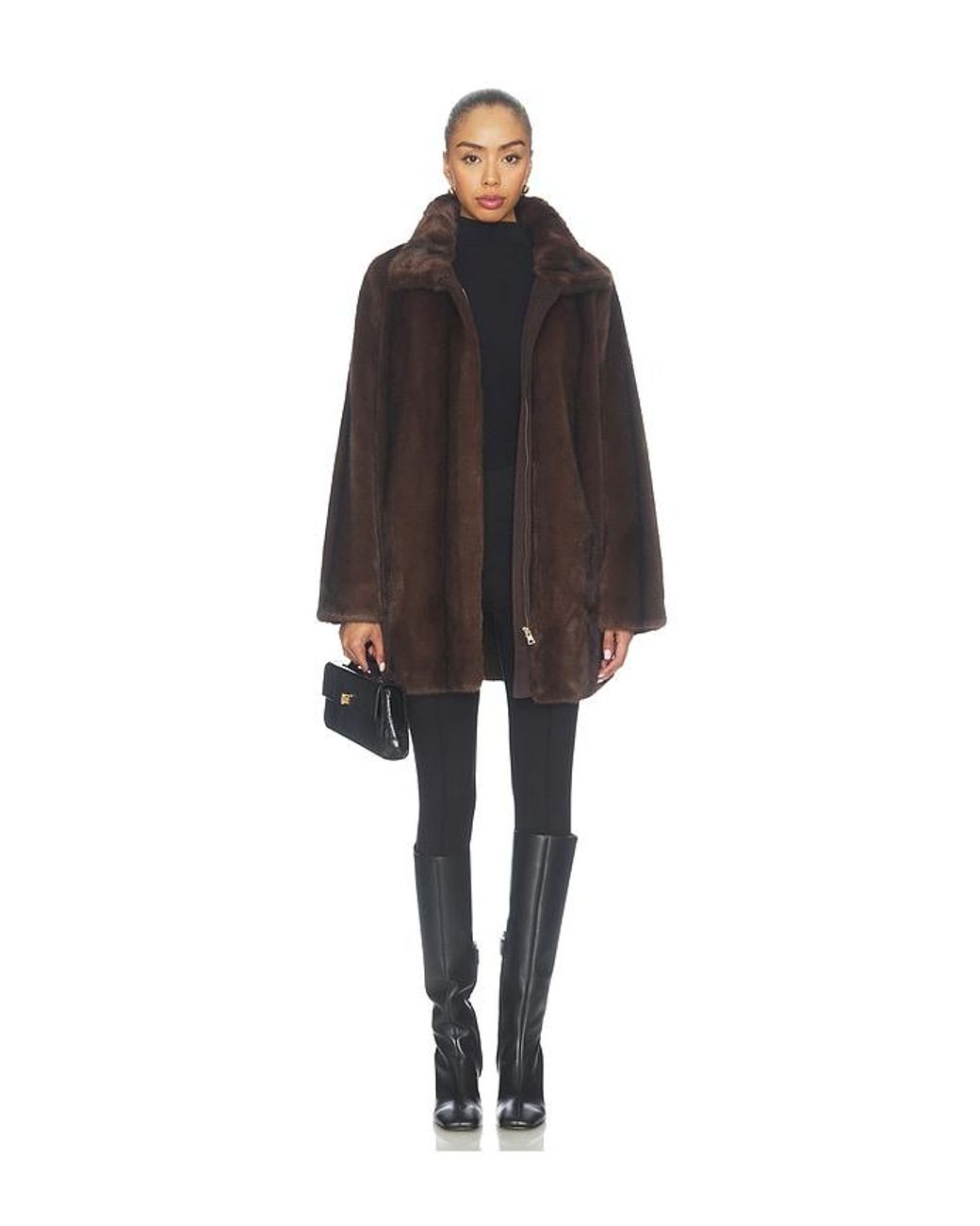 SOIA & KYO Brown Sheila Jacket
