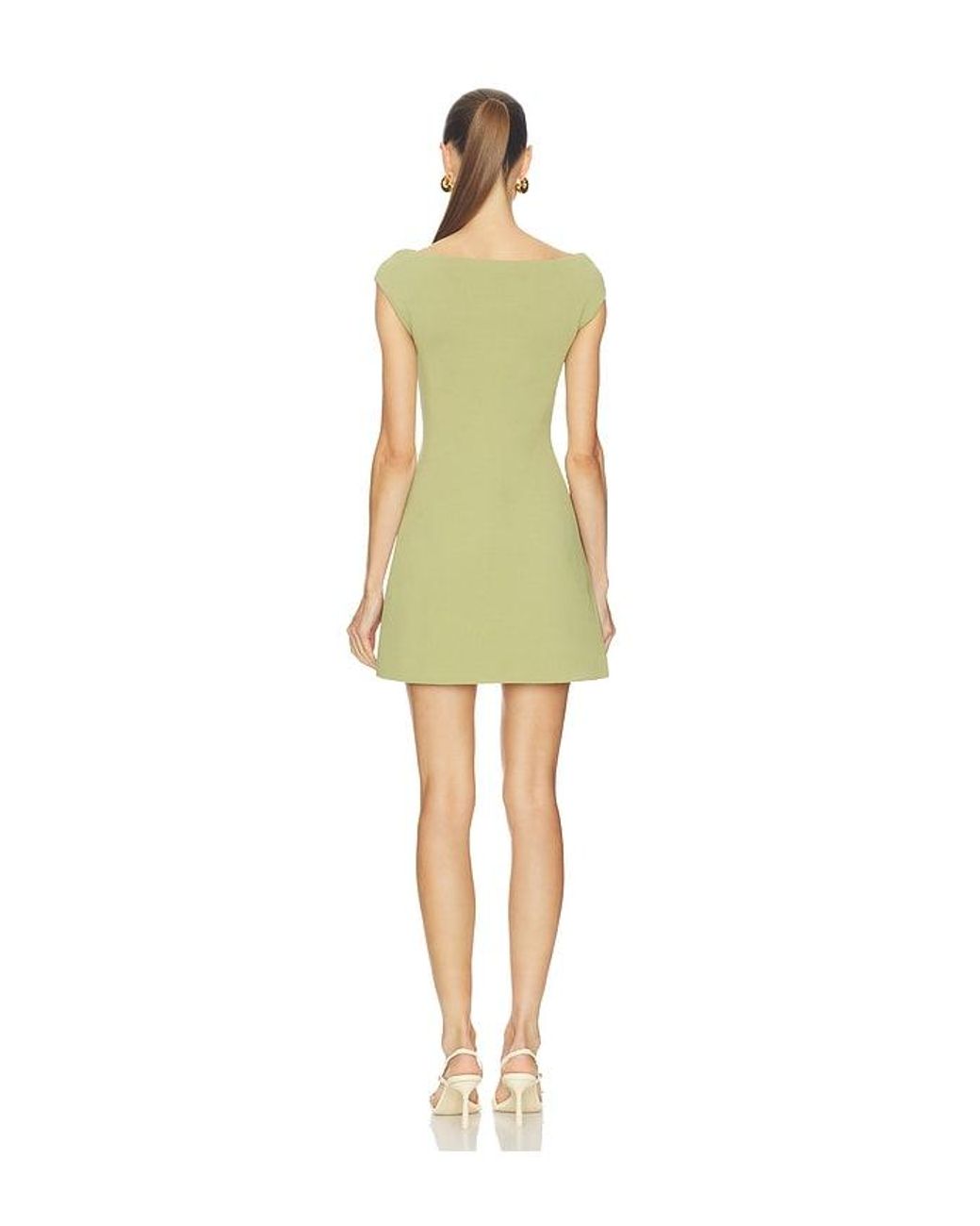 Cult Gaia Yellow Yudi Dress