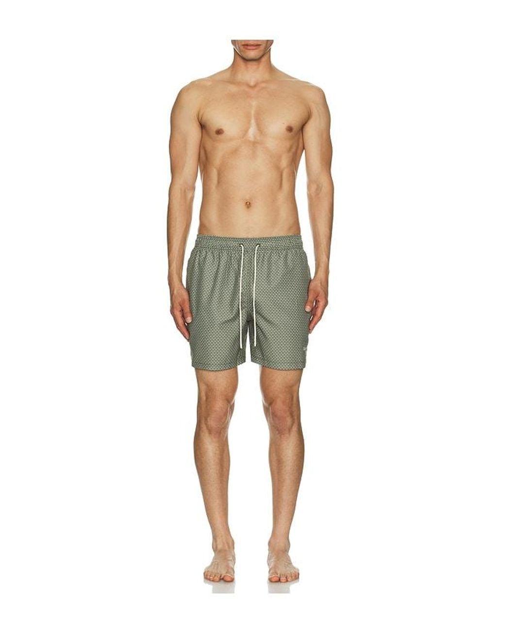 Barbour Green Shell Swim Short for men