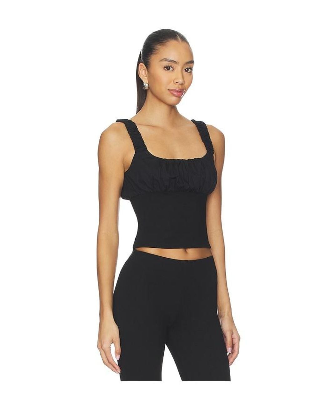 MAJORELLE Black Tate Top