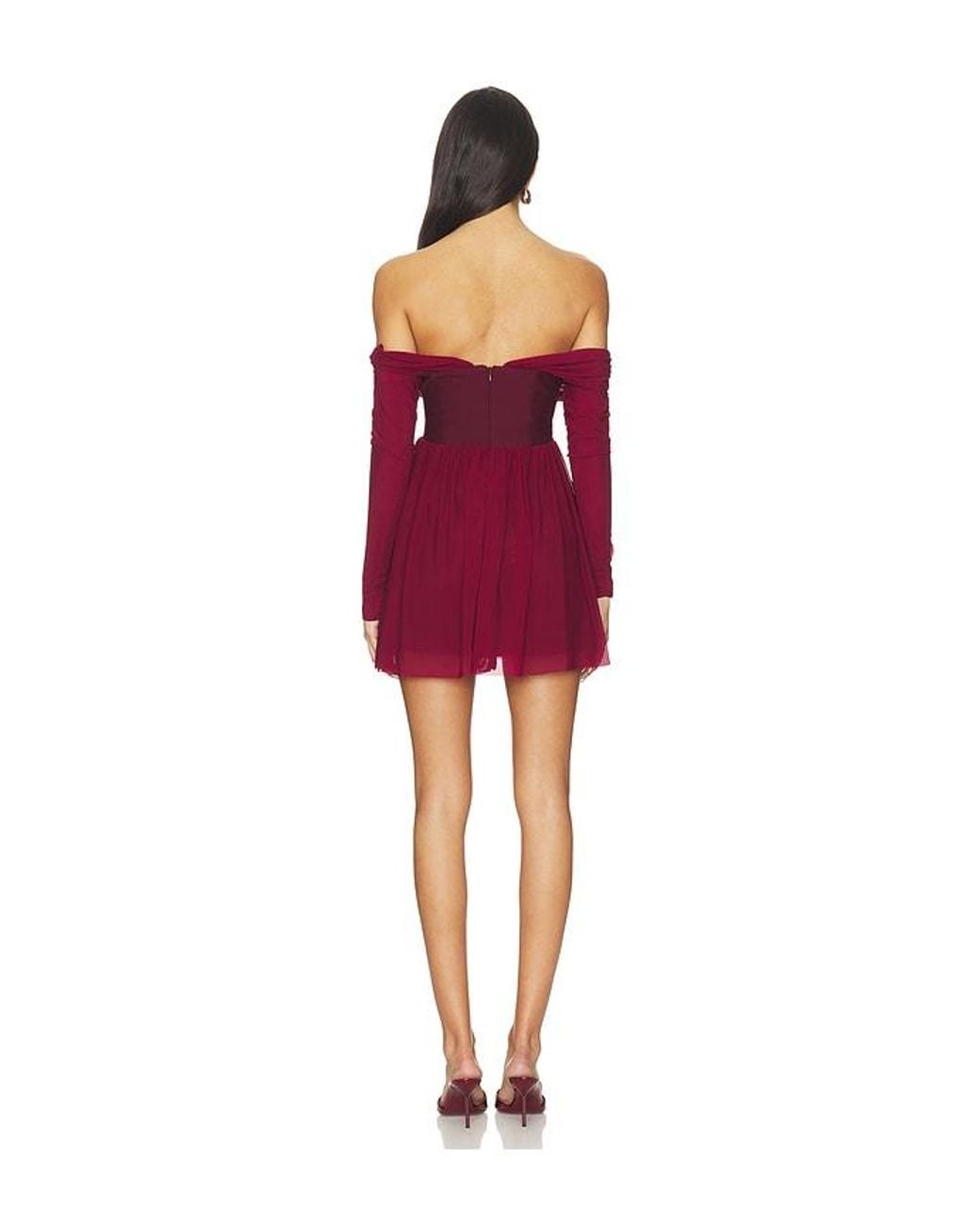 MORE TO COME Red Kristiana Mini Dress