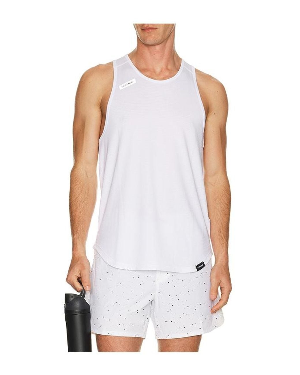 Legends White Enzo Tank for men