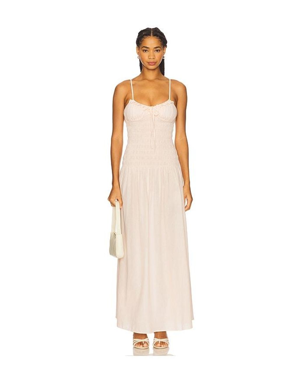 Tularosa White Mila Maxi Dress