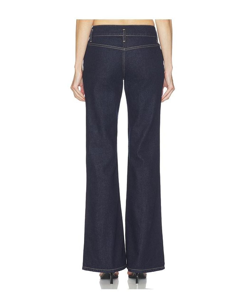 HAELO Blue Low Waist Retro Jean
