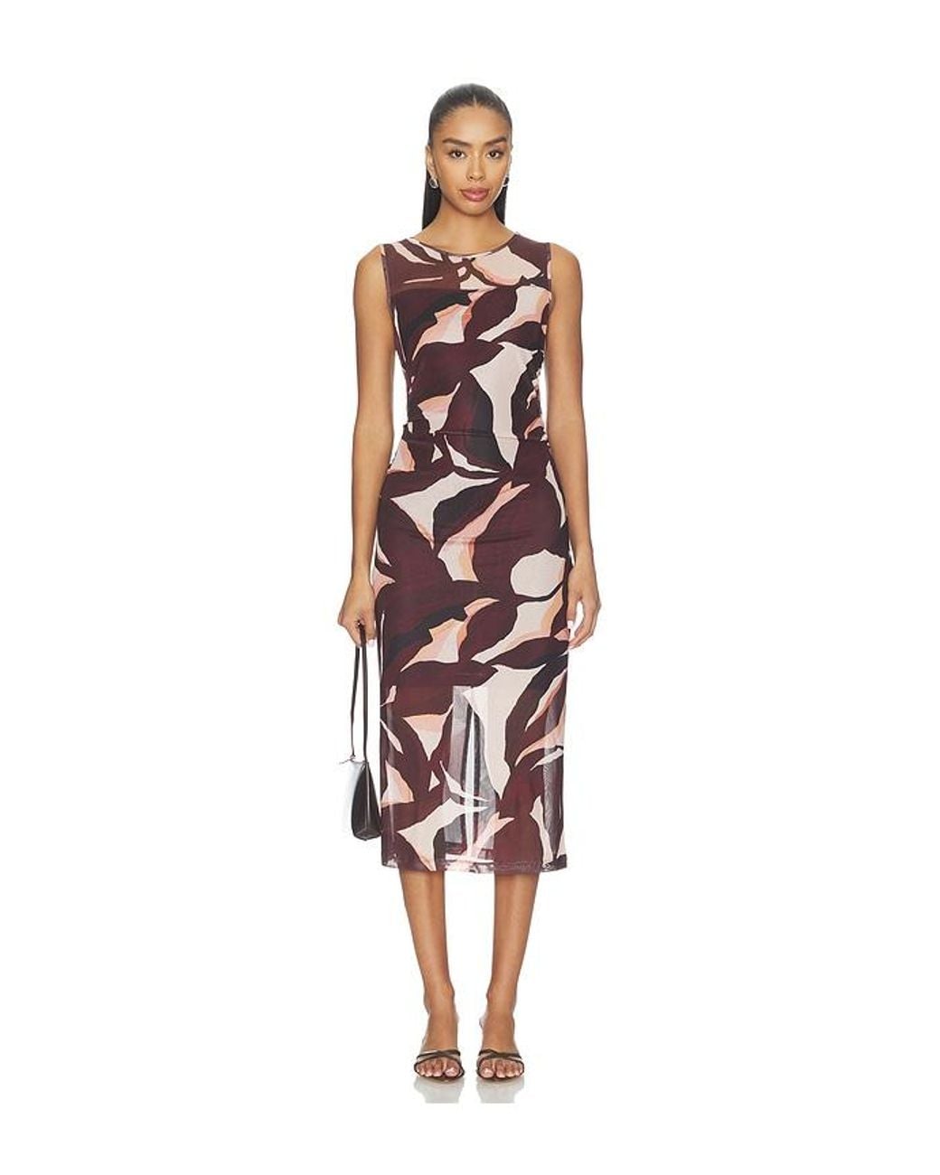 Sanctuary Multicolor Desire More Mesh Cinch Dress
