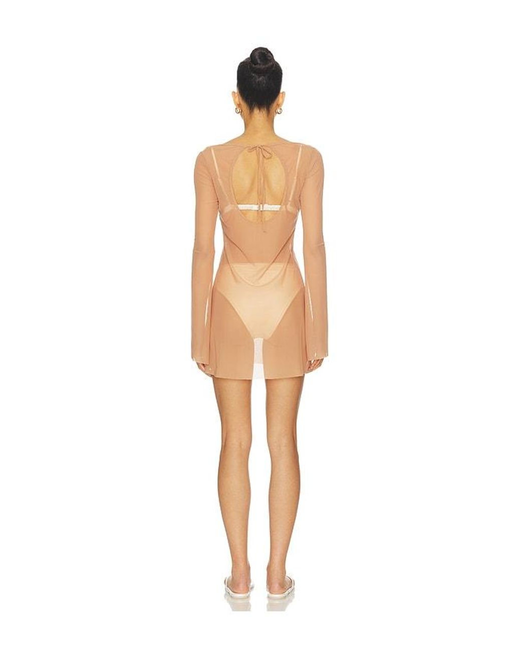 Bondeye White Ring Priya Mini Dress