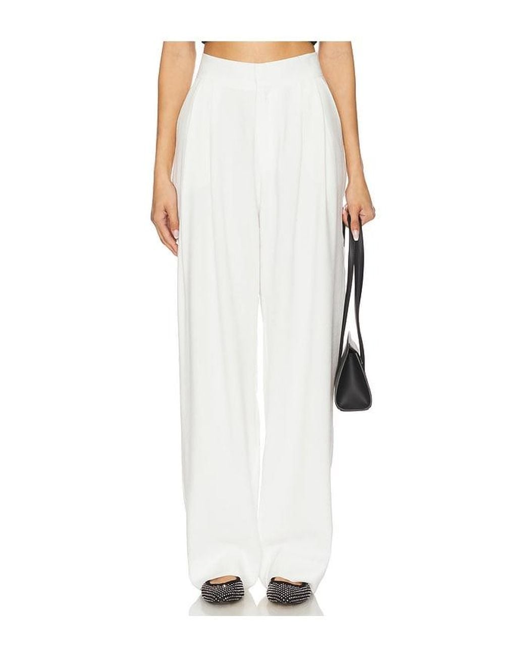 NonChalant Label White Fallon Pant