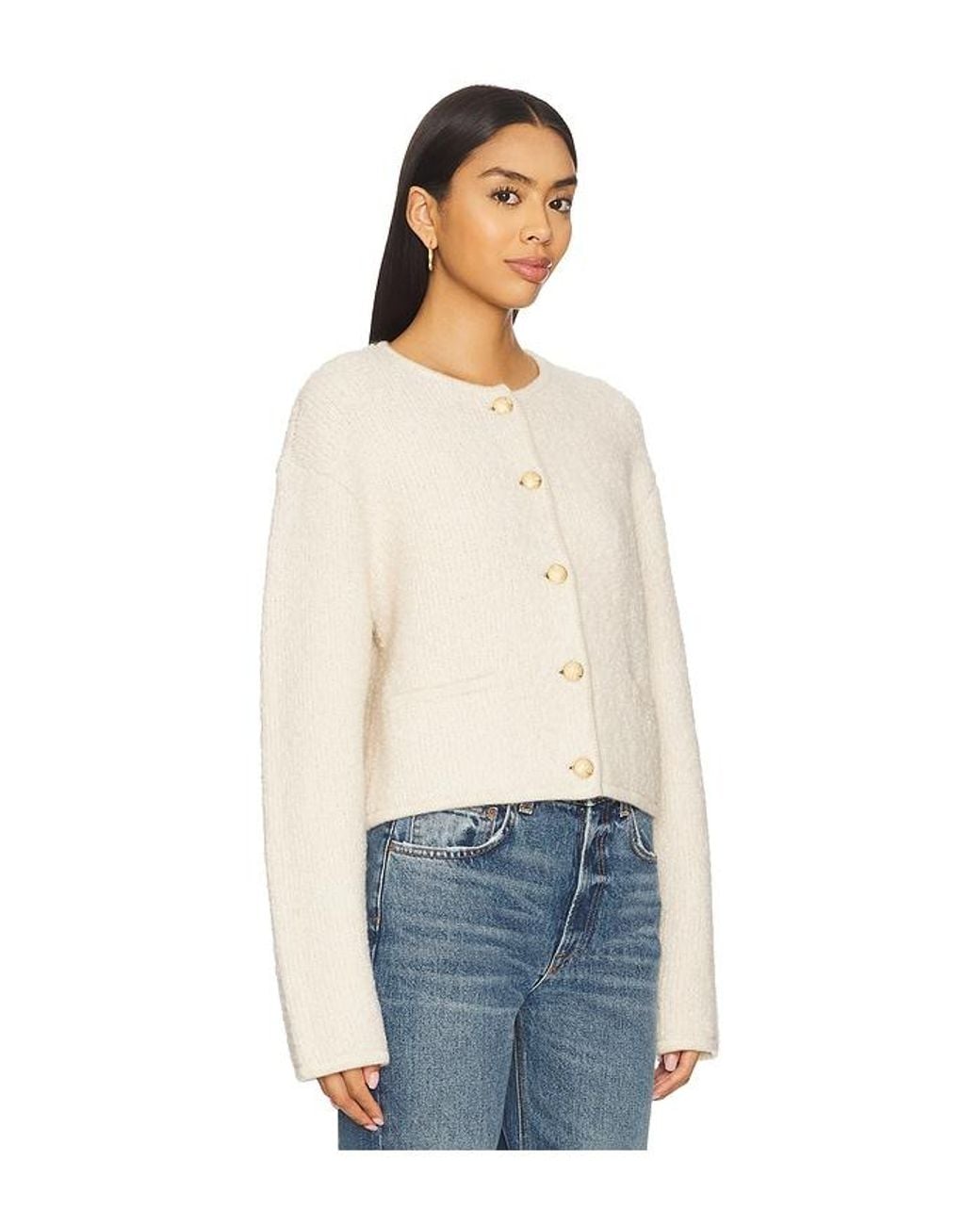 Lovers + Friends Blue Olina Knit Jacket