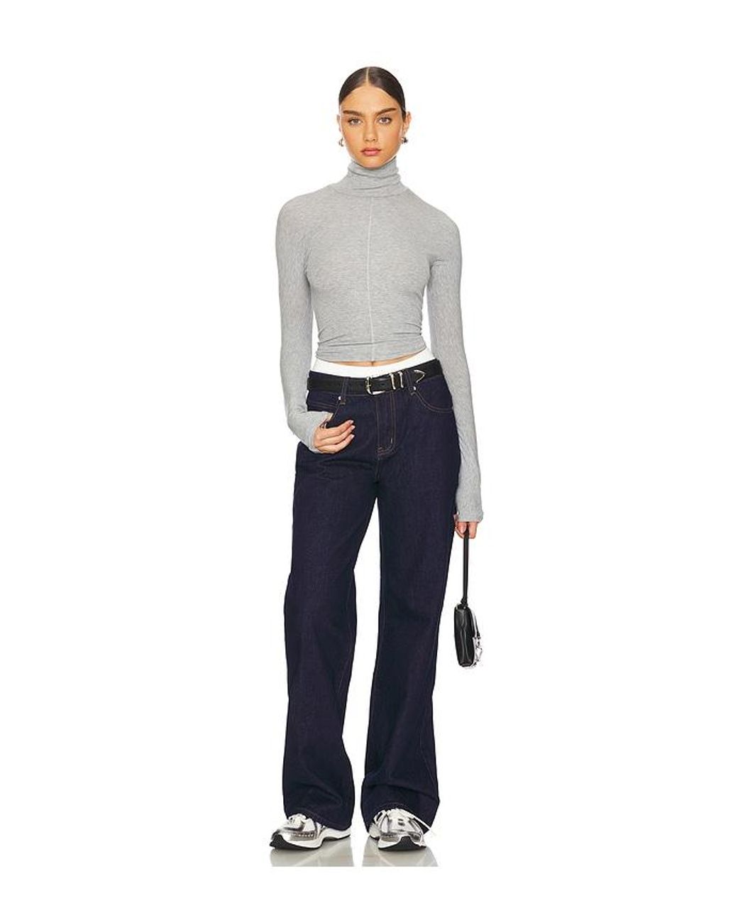Laya Baggy Jean En Color Denim-Dark Talla En superdown de color Blue