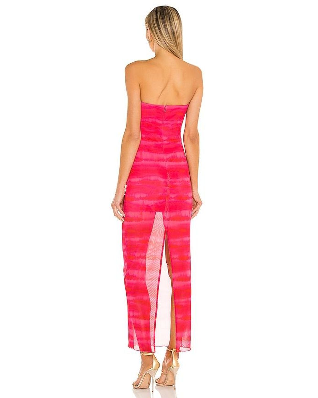 Maxivestido Rios En Color Fucsia Talla (También En S, Xl, Xxs) h:ours de color Pink