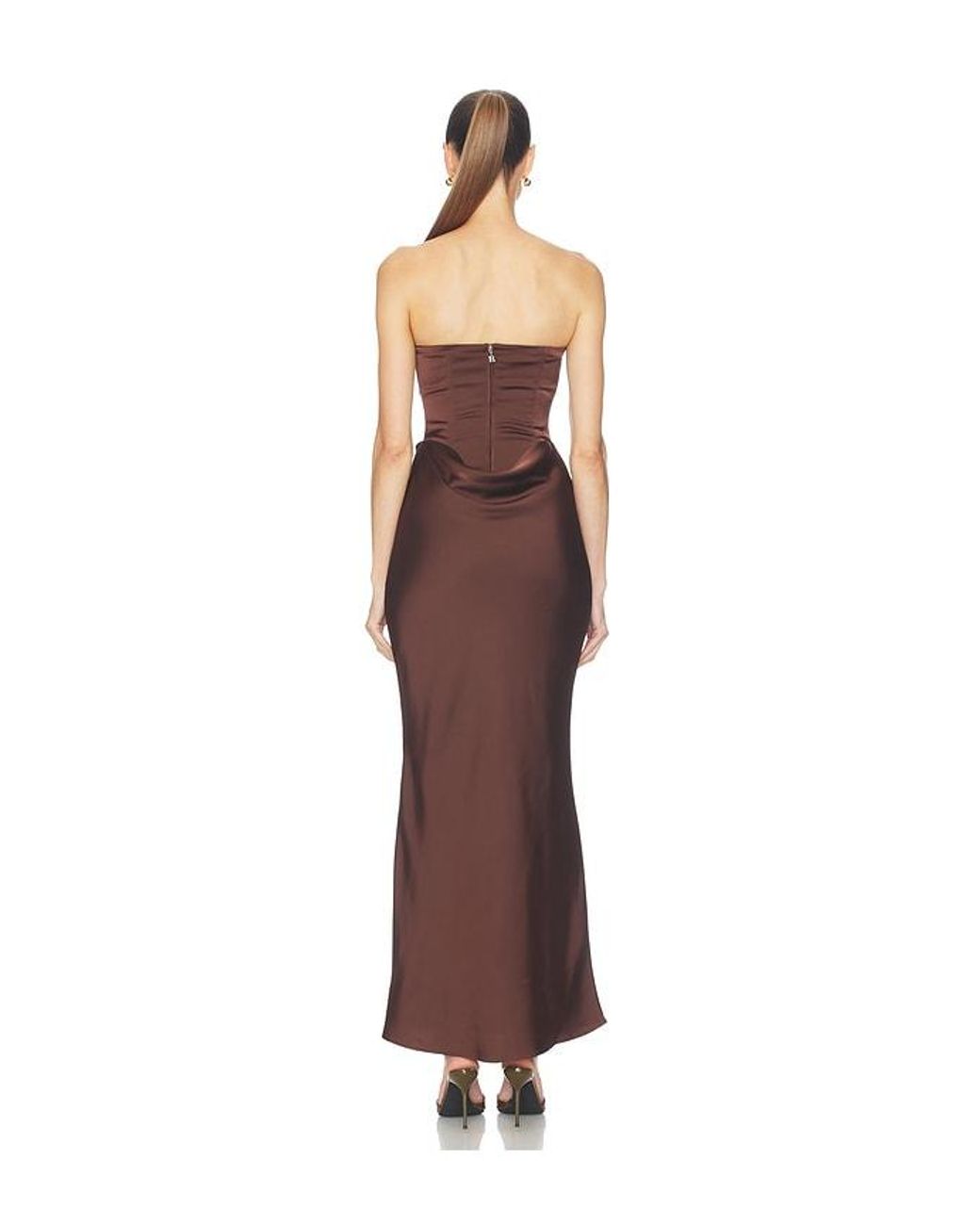 ROTATE BIRGER CHRISTENSEN Multicolor Corsage Long Dress