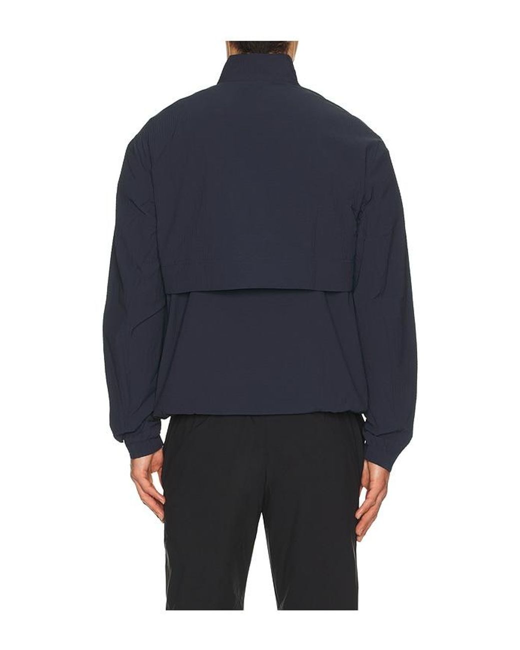 On Shoes Blue Courtside 1/2 Zip Eaze Sweatshirt for men