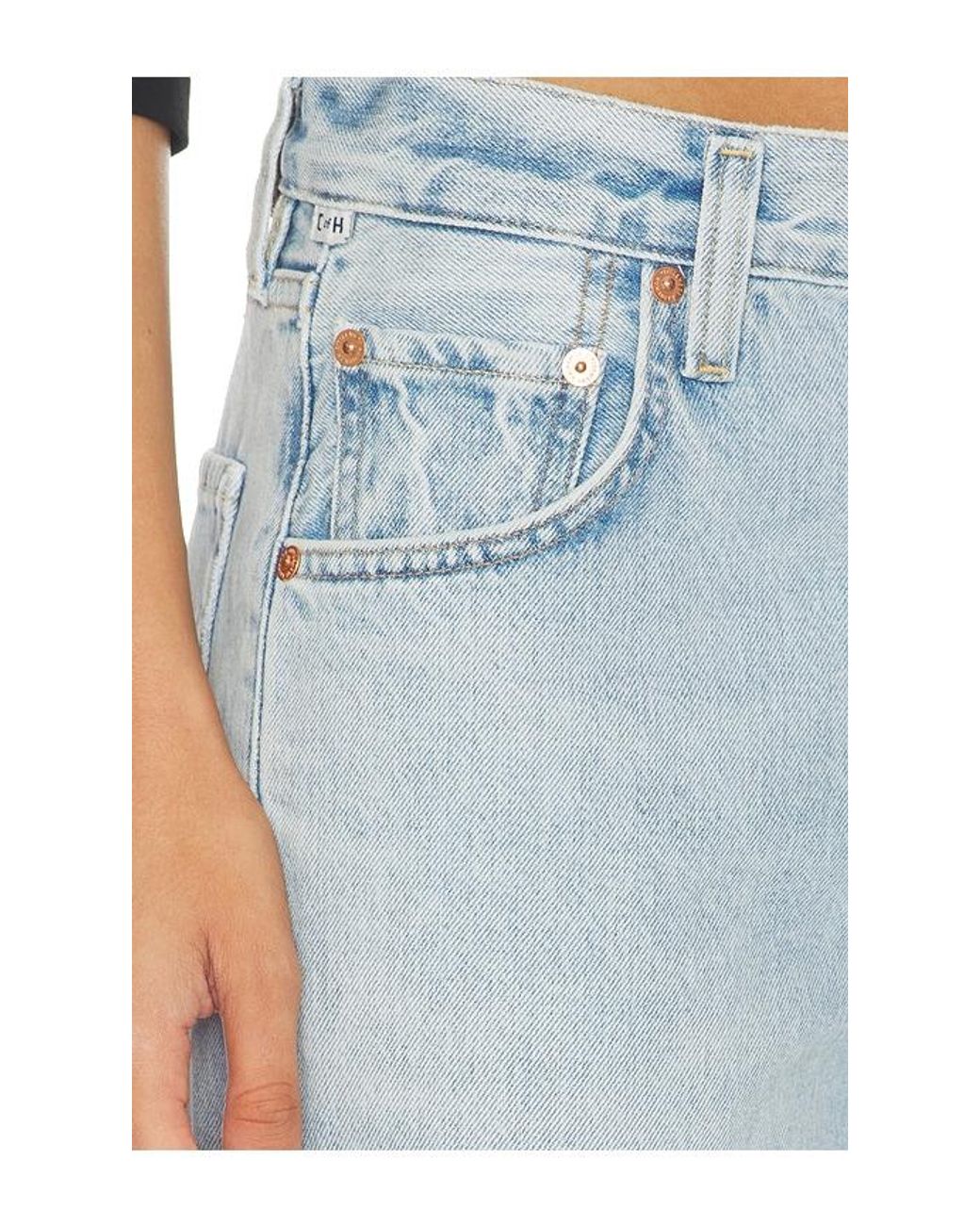 Citizens of Humanity Blue Lindz Easy Straight Jeans