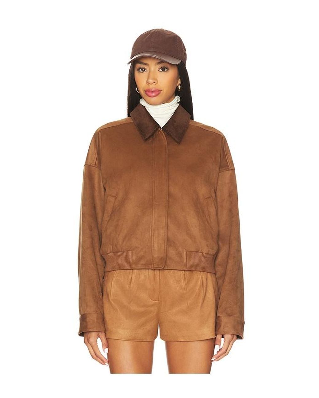 Astr Brown Sorine Jacket