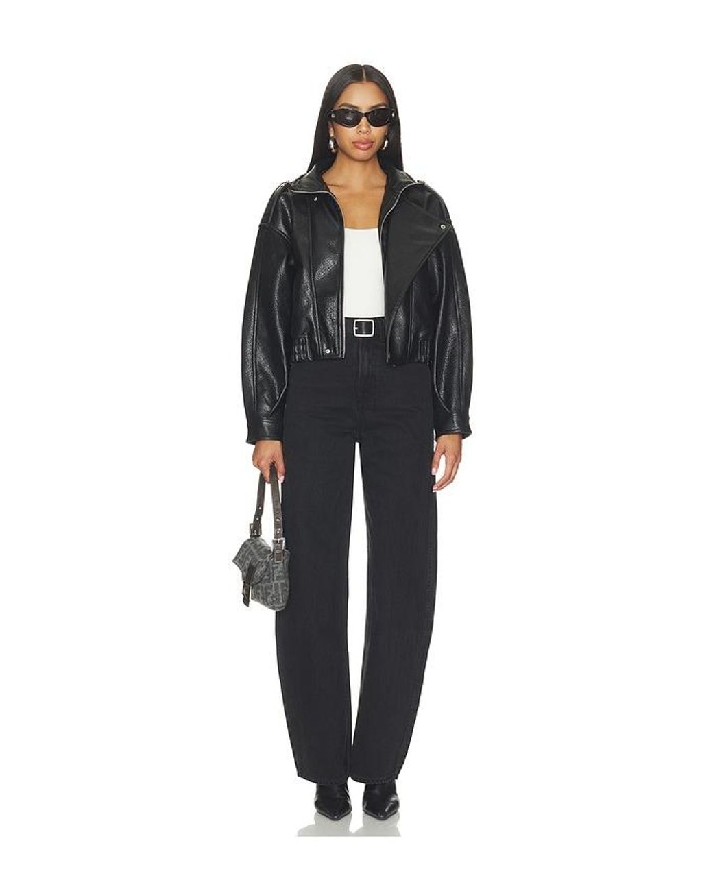 Blank NYC Black Moto Jacket