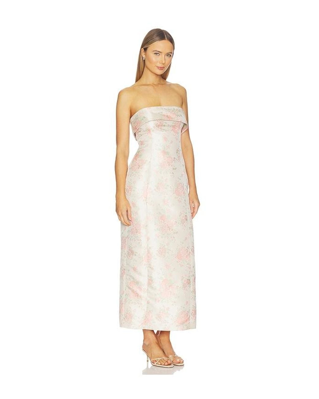 Stone Cold Fox White X Revolve Cathy Midi Dress