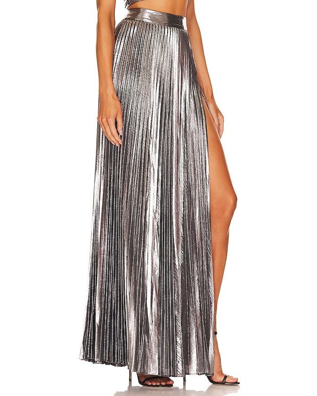 retroféte Metallic Cressida Skirt