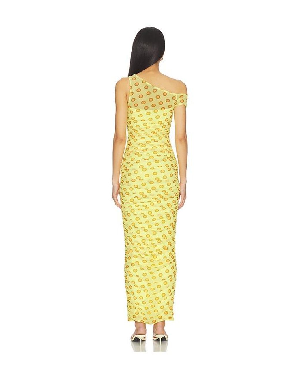 AFRM Yellow Biona Dress