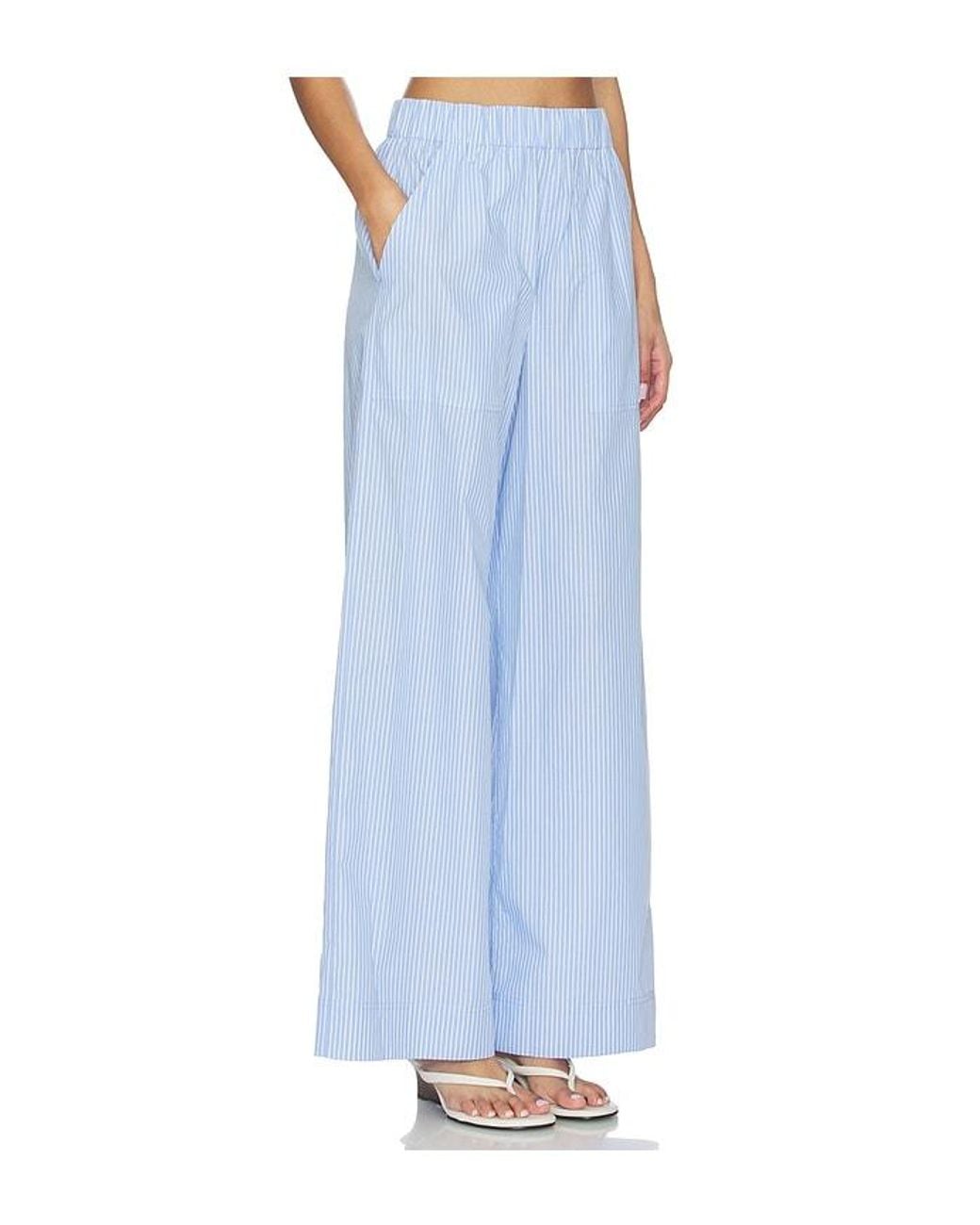 Jonathan Simkhai Blue Arden Pull On Pant