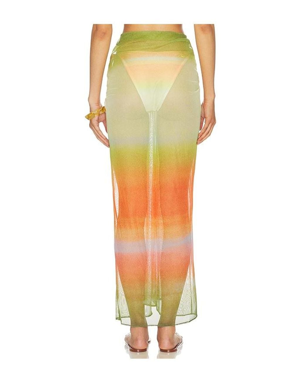 Baobab Yellow Nia Maxi Skirt