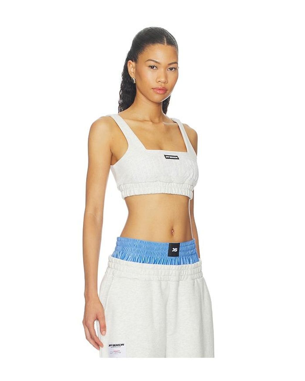 OFF SEASON Blue Bralette