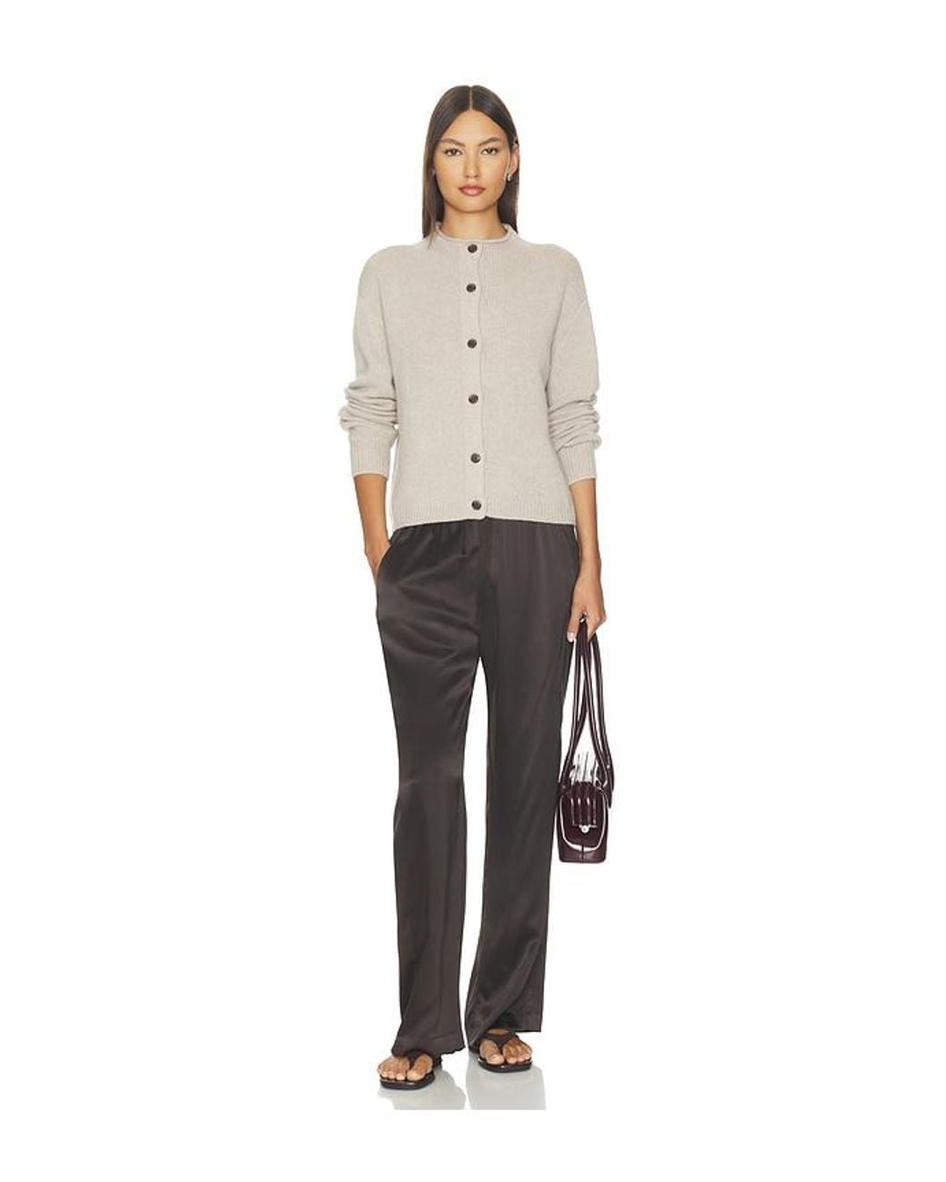 Lisa Yang Natural Zirelle Cardigan