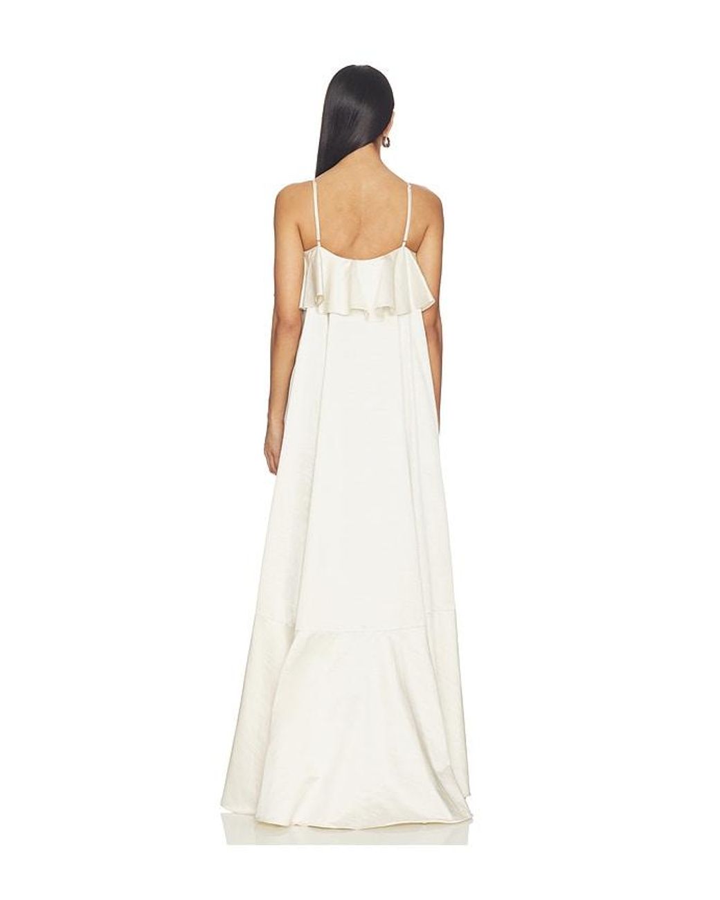 Lovers + Friends White Vada Gown