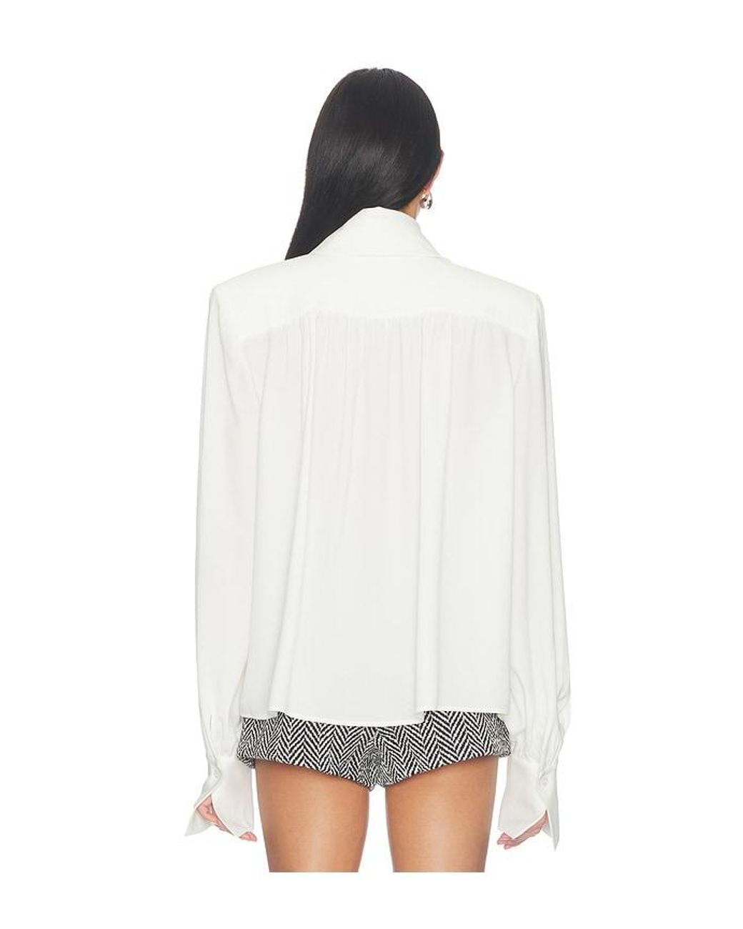 Sans Faff White Regent Blouse