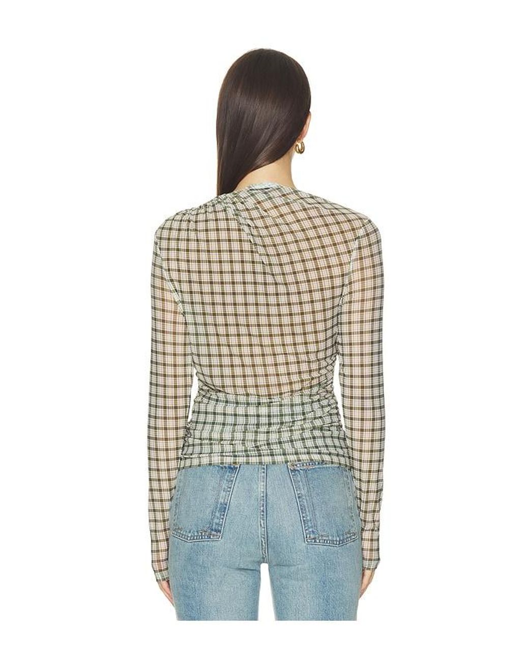 Veronica Beard Blue Nuvina Top