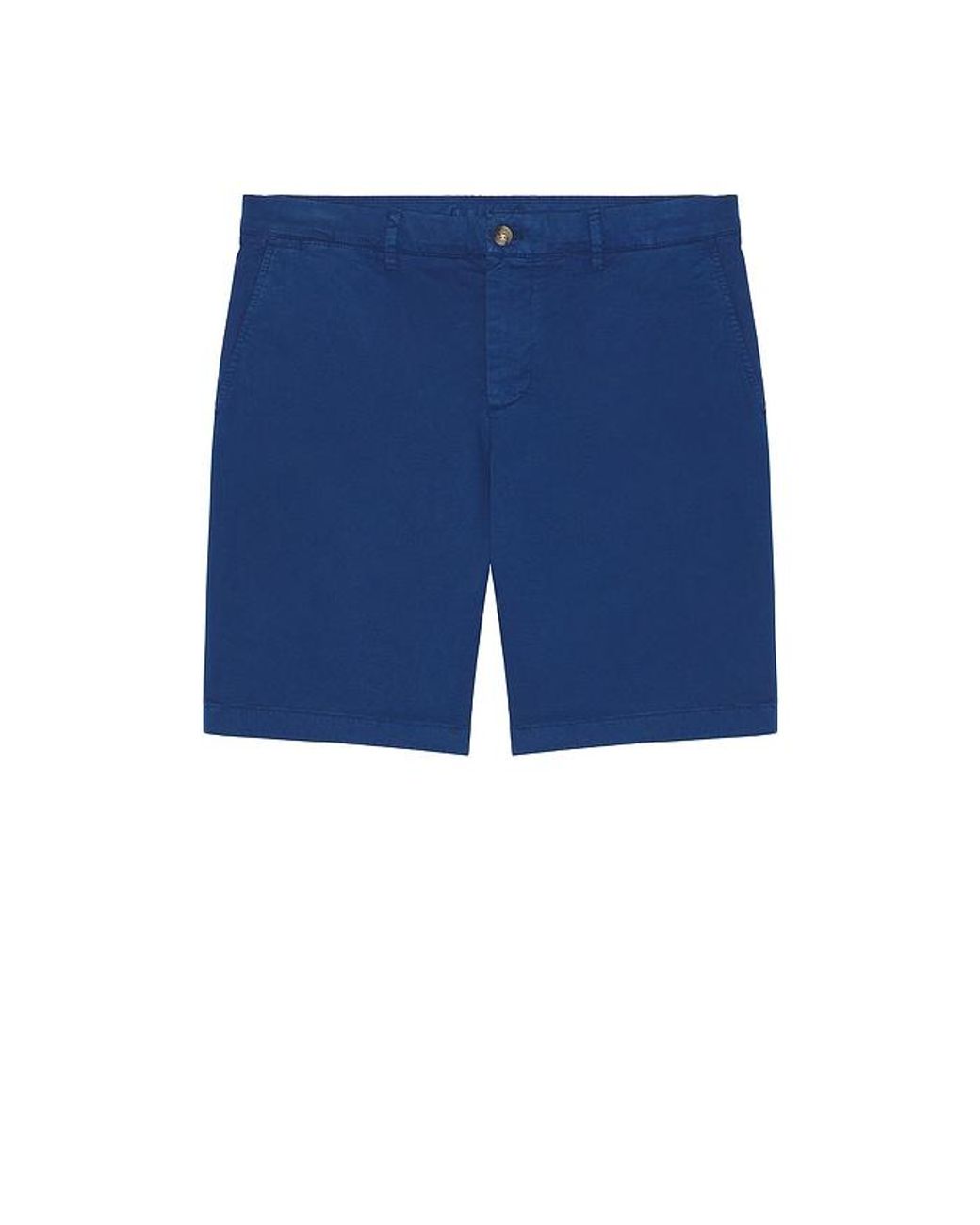 J.Lindeberg Blue Shane Cotton Stretch Shorts for men