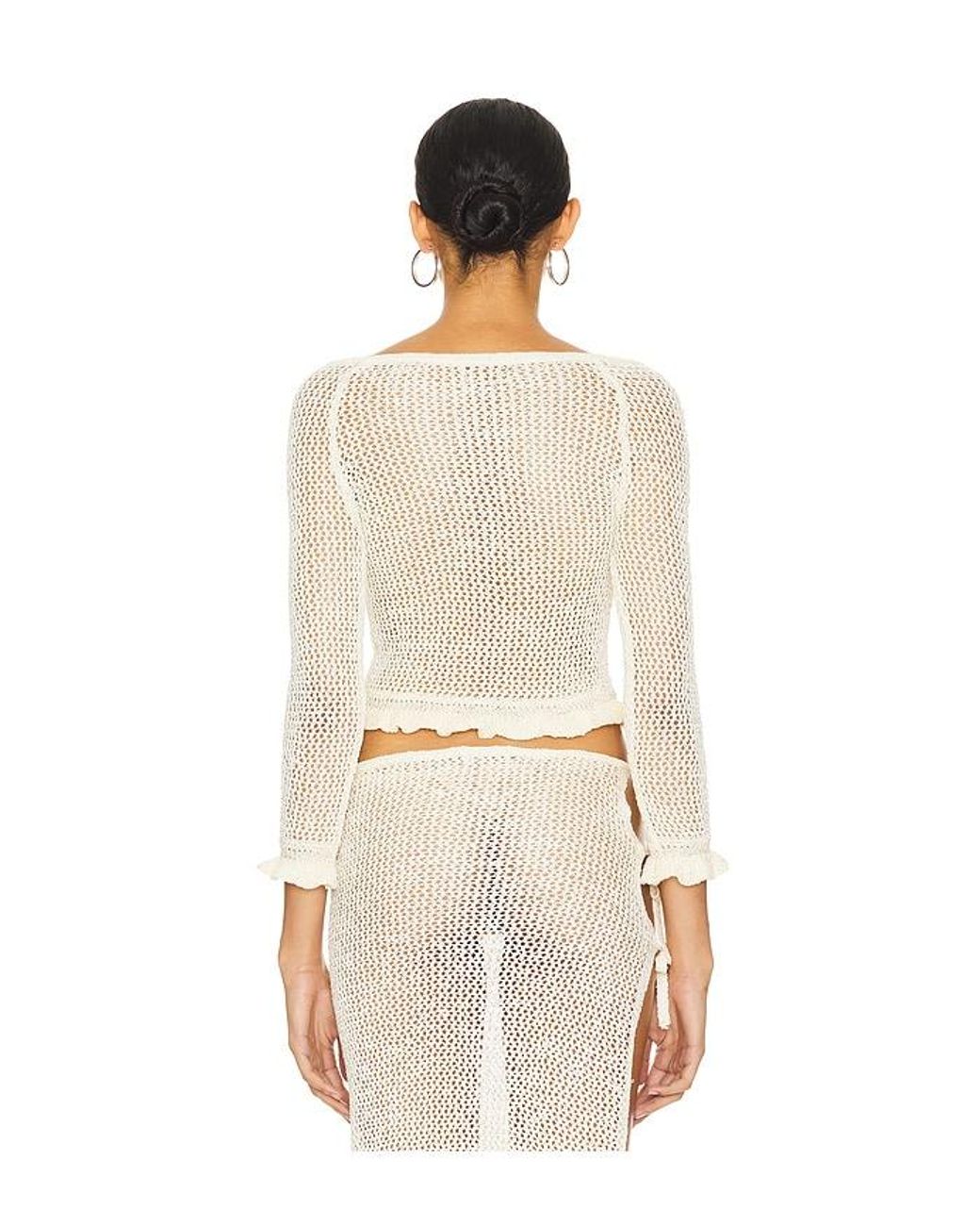 LOBA Natural Alexius Sequin Top