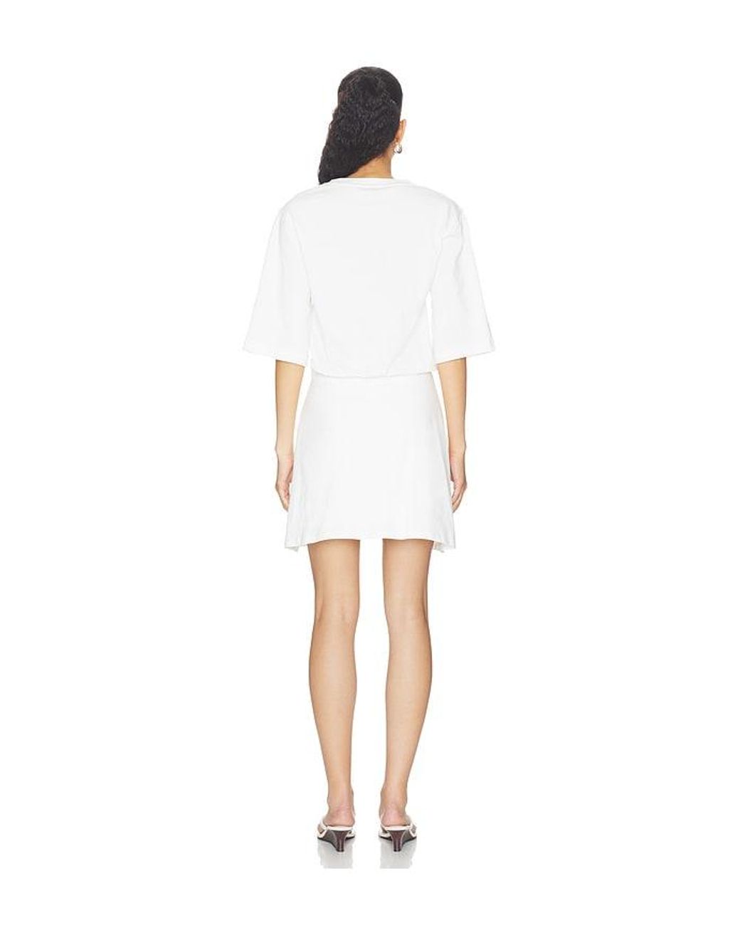 SOVERE White Sohvi Tee Dress