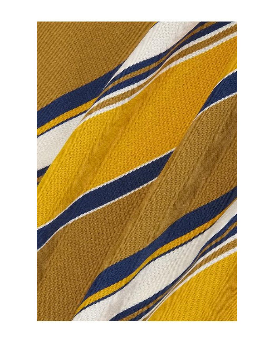GRLFRND Yellow Long Sleeve Polo