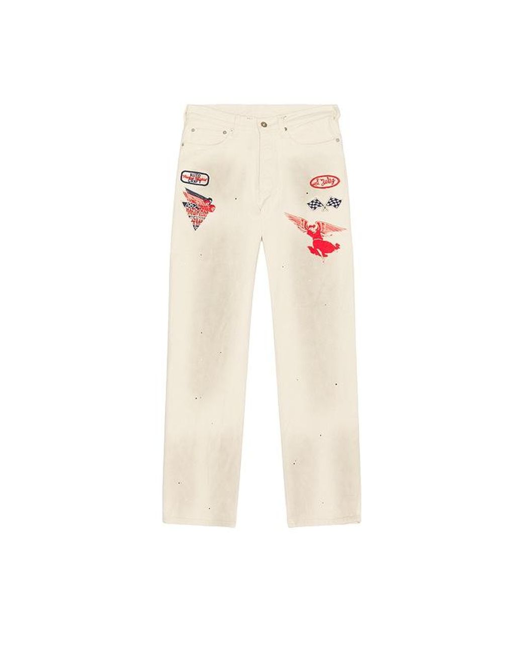 Samuel Zelig White Service Pant for men