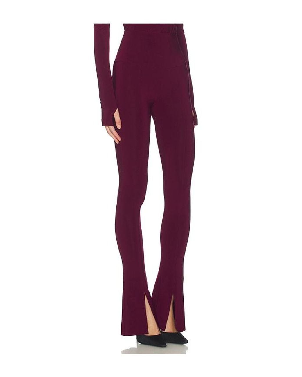 Norma Kamali Red X Lifestyle X Revolve Spat Legging