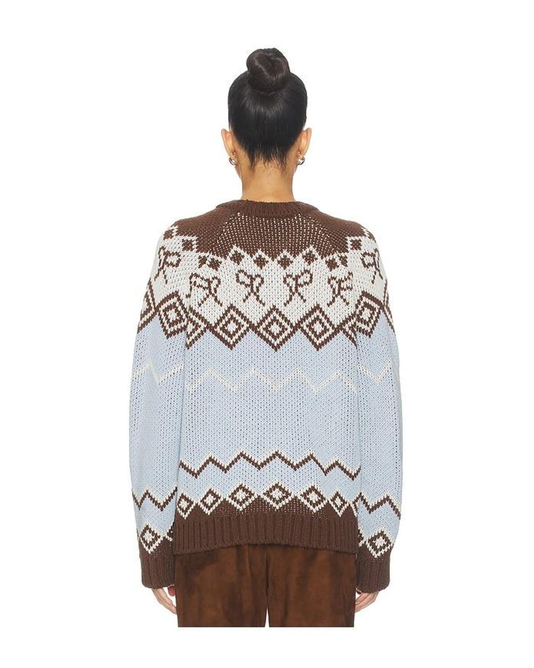 Siedres Multicolor Celeste Sweater