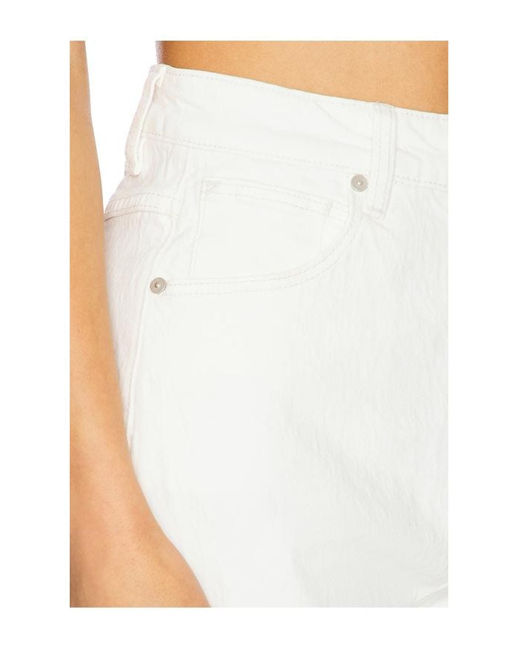 A.Brand White Carrie Short