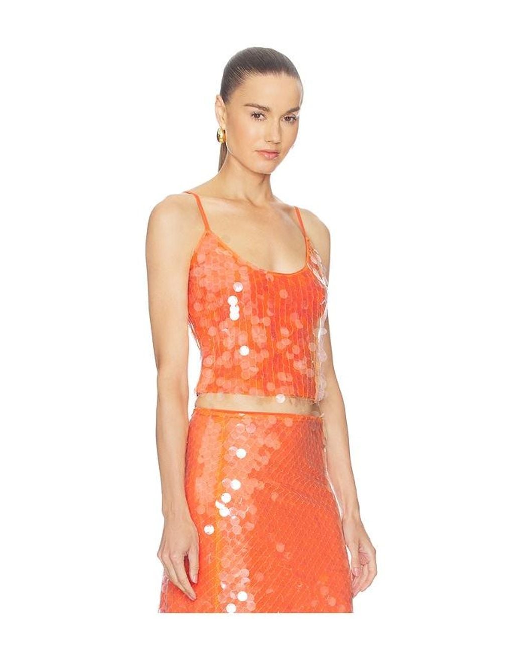 SNDY'S Orange X Revolve Calliope Top
