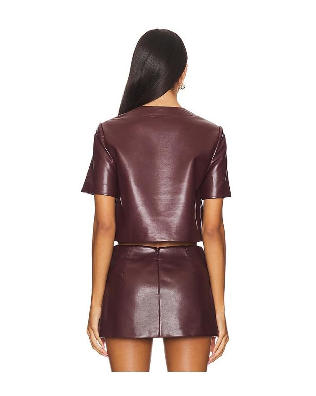 Amanda Uprichard Red Braswell Top