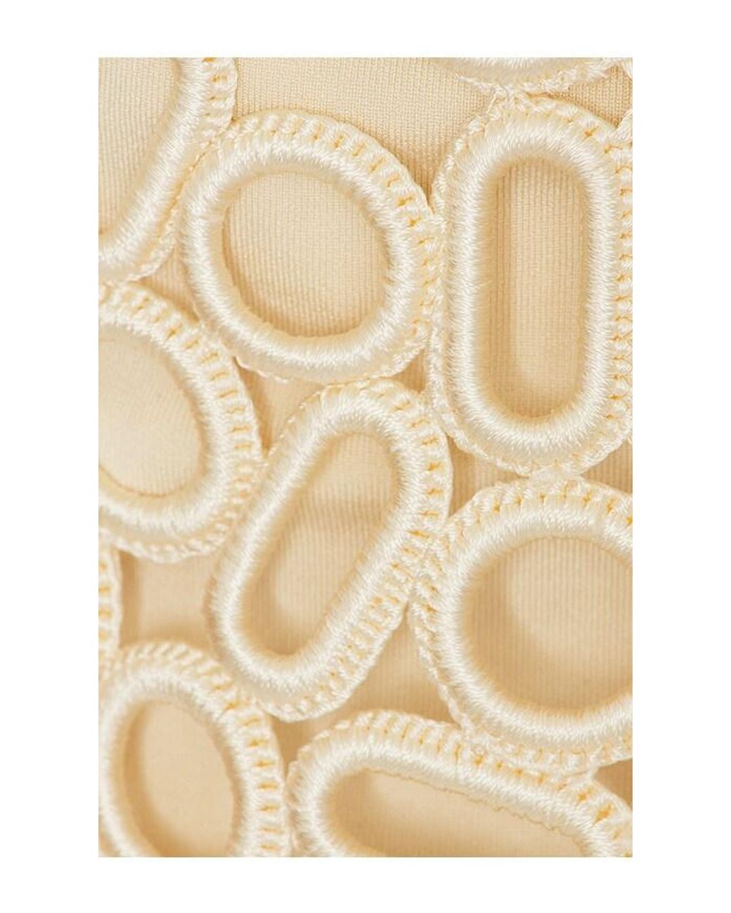 Cult Gaia White Amir Knit Top