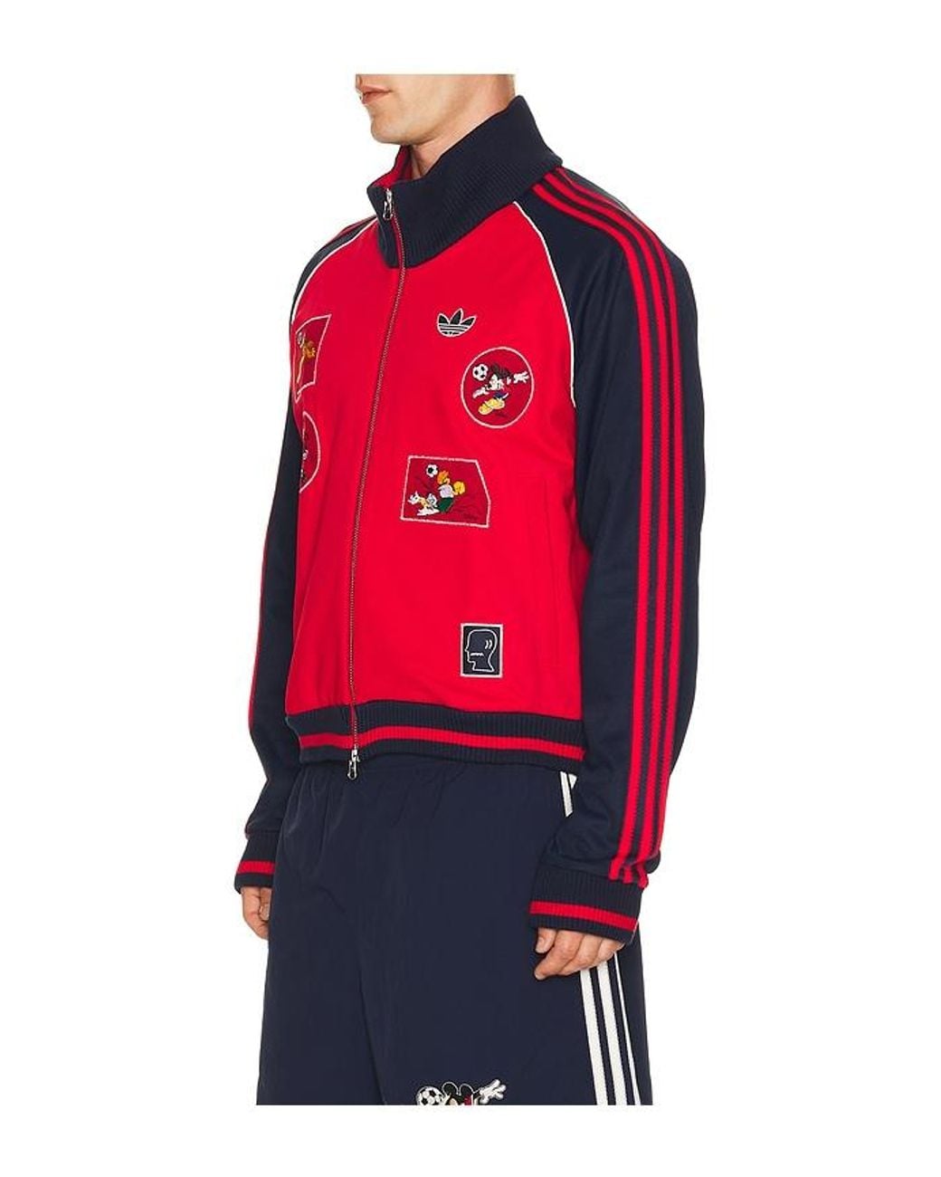 Adidas Originals Red X Brain Dead X Disney Track Top for men