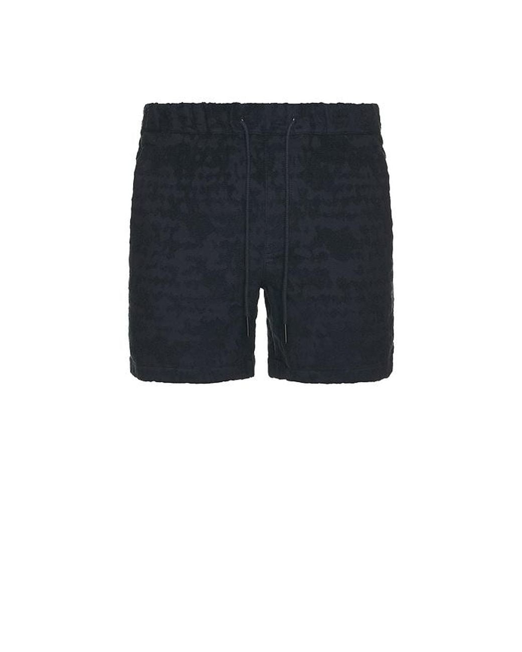 Oas Blue Night Lagoon Terry Shorts for men