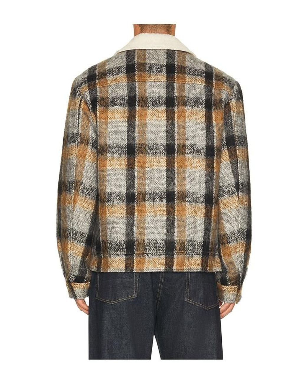 Jonathan Simkhai Blue Ford Trucker Jacket for men