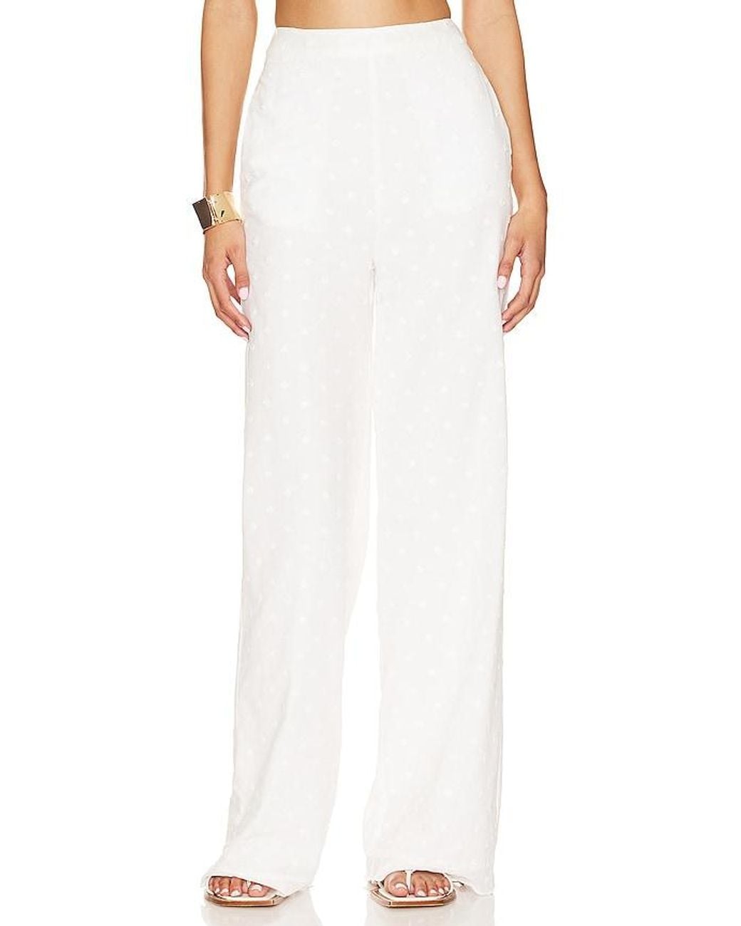 Tularosa White Dakota Pants