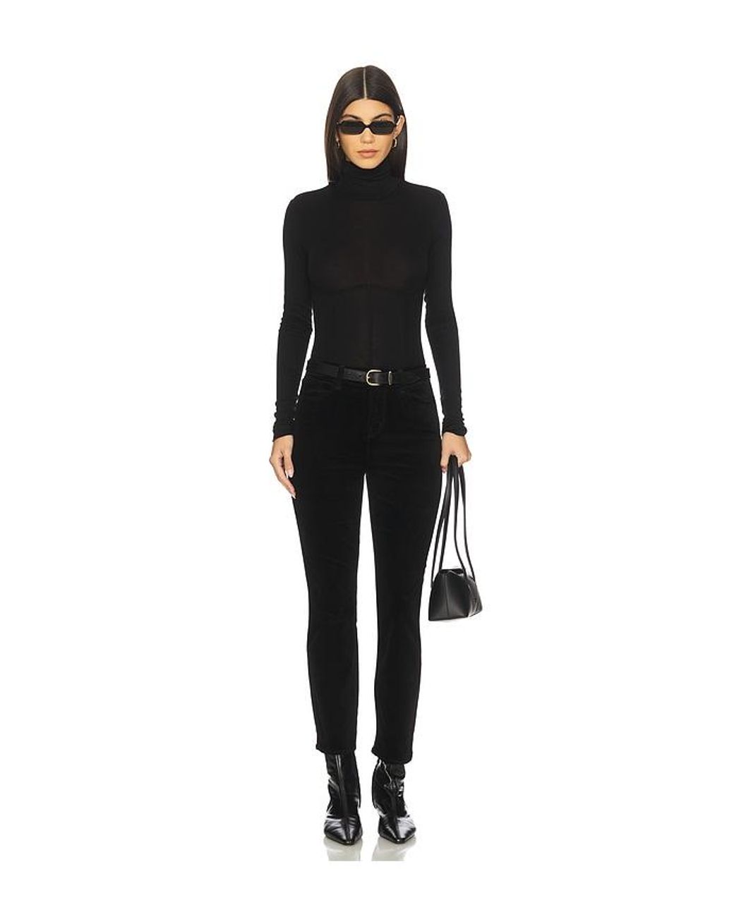 L'Agence Black Celestia Ultra High Rise Slim
