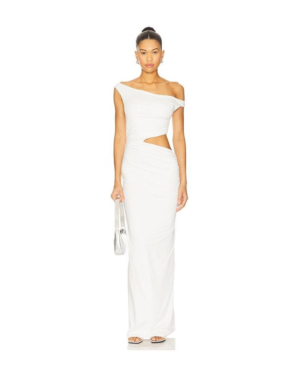 superdown White Isadora Maxi Dress