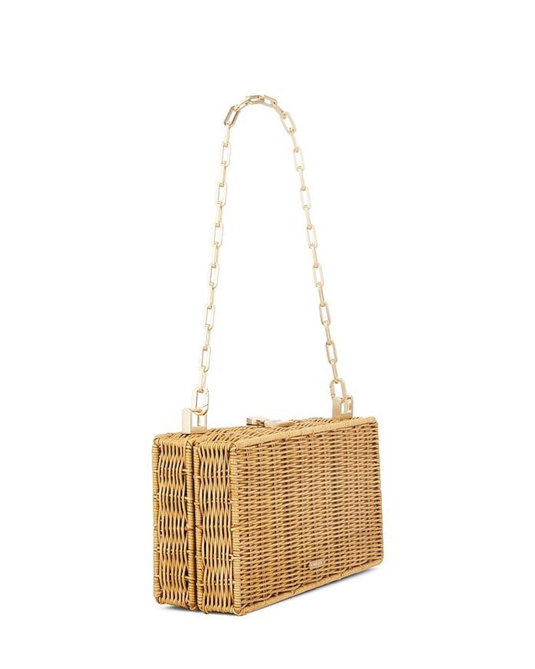 Cult Gaia White The Backgammon Clutch